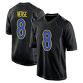 Ndoa LA.Rams #8 Jared Verse Player Black Fashion Game Stitched Jerseys