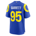 Ndoa LA.Rams #95 Myles Garrett Royal Game Stitched Jerseys