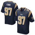 Ndoa LA.Rams #97 Poona Ford Player Navy Home Game Stitched Jerseys