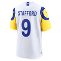 Ndoa LA.Rams #9 Matthew Stafford White White Game Player Stitched Jerseys