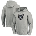 Ndoa LV.Raiders Gray LOGO Pullover Hoodies Home Game Blank Player Stitched Jerseys
