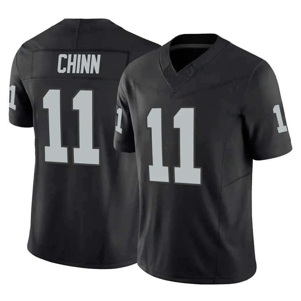 Ndoa LV.Raiders #11 Jeremy Chinn Player Black Limited Vapor F.U.S.E. Home Game Stitched Jerseys