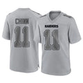 Ndoa LV.Raiders #11 Jeremy Chinn Player Gray Atmosphere Fashion Limited Game Stitched Jerseys