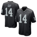 Ndoa LV.Raiders #14 Matt Gay Player Black Home Game Stitched Jerseys