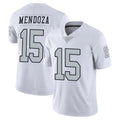 Ndoa LV.Raiders #15 Fernando Mendoza Player White Limited Color Rush Home Game Stitched Jerseys