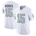 Ndoa LV.Raiders #15 Fernando Mendoza Player White Vapor F.U.S.E. Limited Home Game Stitched Jerseys