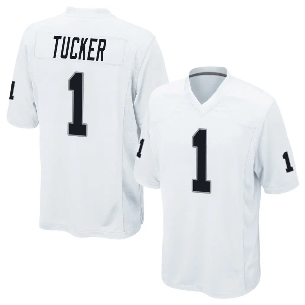 Ndoa LV.Raiders #1 Tre Tucker Player White Home Game Stitched Jerseys