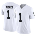 Ndoa LV.Raiders #1 Tre Tucker Player White Limited Vapor F.U.S.E. Home Game Stitched Jerseys