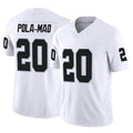 Ndoa LV.Raiders #20 Isaiah Pola-Mao Player White Limited Vapor F.U.S.E. Home Game Stitched Jerseys