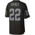 Ndoa LV.Raiders #22 Mike Haynes Mitchell & Ness Black Legacy Replica Jersey