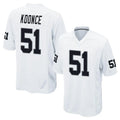 Ndoa LV.Raiders #51 Malcolm Koonce Player White Home Game Stitched Jerseys