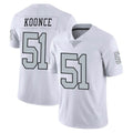 Ndoa LV.Raiders #51 Malcolm Koonce Player White Limited Color Rush Home Game Stitched Jerseys