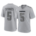 Ndoa LV.Raiders #5 Eric Stokes Player Gray Atmosphere Fashion Limited Game Stitched Jerseys