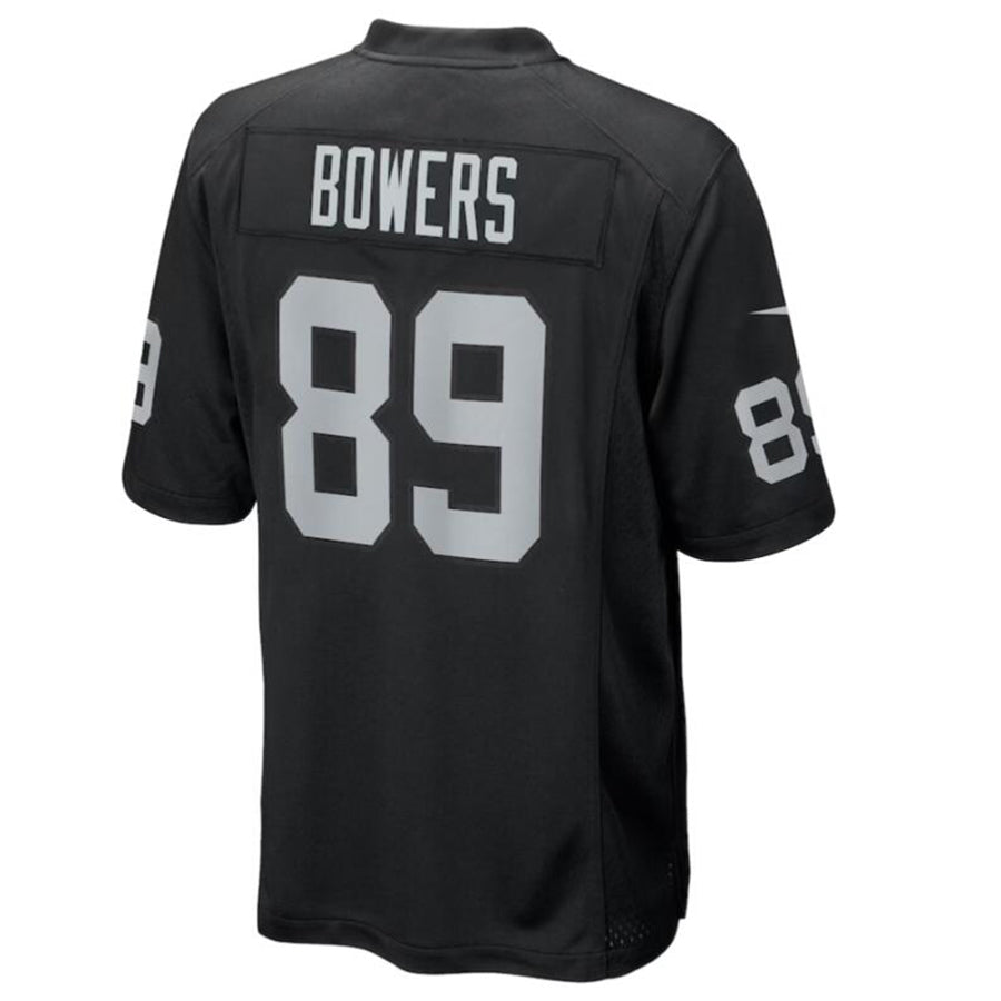 Ndoa LV.Raiders #89 Brock Bowers Black 2024 Draft First Round Pick Player Game Jersey Stitched Jerseys