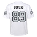 Ndoa LV.Raiders #89 Brock Bowers Player White Alternate Game Stitched Jerseys