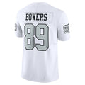Ndoa LV.Raiders #89 Brock Bowers Player White Alternate Vapor F.U.S.E Limited Stitched Jerseys