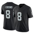 Ndoa LV.Raiders #8 Kirk Cousins Player Black Limited Vapor F.U.S.E. Home Game Stitched Jerseys