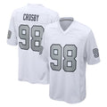 Ndoa LV.Raiders #98 Maxx Crosby Player White Alternate Home Game Stitched Jerseys