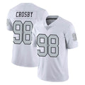 Ndoa LV.Raiders #98 Maxx Crosby Player White Limited Color Rush Home Game Stitched Jerseys