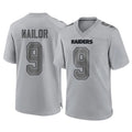 Ndoa LV.Raiders #9 Jalen Nailor Player Gray Atmosphere Fashion Limited Game Stitched Jerseys