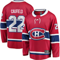 Ndoa M.Canadiens #22 Cole Caufield Red Home Breakaway Replica Jerseys