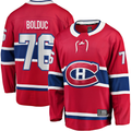 Ndoa M.Canadiens #76 Zack Bolduc Red Home Breakaway Jerseys