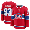 Ndoa M.Canadiens #93 Ivan Demidov Red Home Premium Jerseys