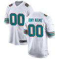 Ndoa Custom M.Dolphins Game Secondary Alternate Stitched Jerseys
