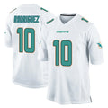 Ndoa M.Dolphins #10 Jacob Rodriguez Player White Home Game Stitched Jerseys