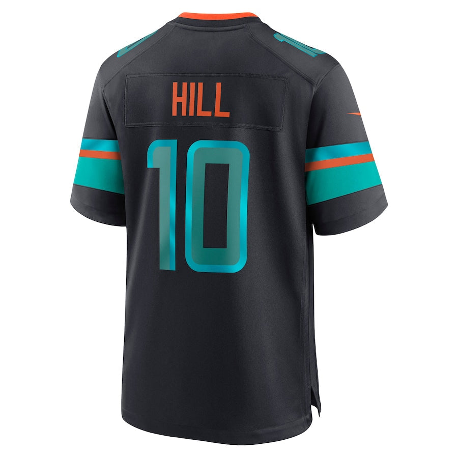 Ndoa M.Dolphins #10 Tyreek Hill Player Blue Rivalries Collection Game Stitched Jersey