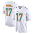 Ndoa M.Dolphins #17 Jaylen Waddle Player White Fashion Game Stitched Jerseys