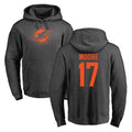 Ndoa M.Dolphins #17 Trey Moore Player Darkgray Pullover Hoodies Limited Stitched Jerseys