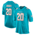 Ndoa M.Dolphins #20 Jordyn Brooks Player Aqua Home Game Stitched Jerseys