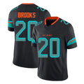 Ndoa M.Dolphins #20 Jordyn Brooks Player Black Limited Pitch Rivalries Collection Home Game Stitched Jerseys