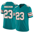Ndoa M.Dolphins #23 Zayne Anderson Player Aqua Limited Alternate Vapor F.U.S.E. Home Game Stitched Jerseys