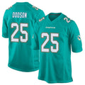 Ndoa M.Dolphins #25 Tyrel Dodson Player Aqua Team Color Home Game Stitched Jerseys
