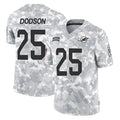 Ndoa M.Dolphins #25 Tyrel Dodson Player Arctic Camo Salute To Service Limited Game Stitched Jerseys