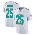 Ndoa M.Dolphins #25 Tyrel Dodson Player White Limited Vapor Untouchable Home Game Stitched Jerseys