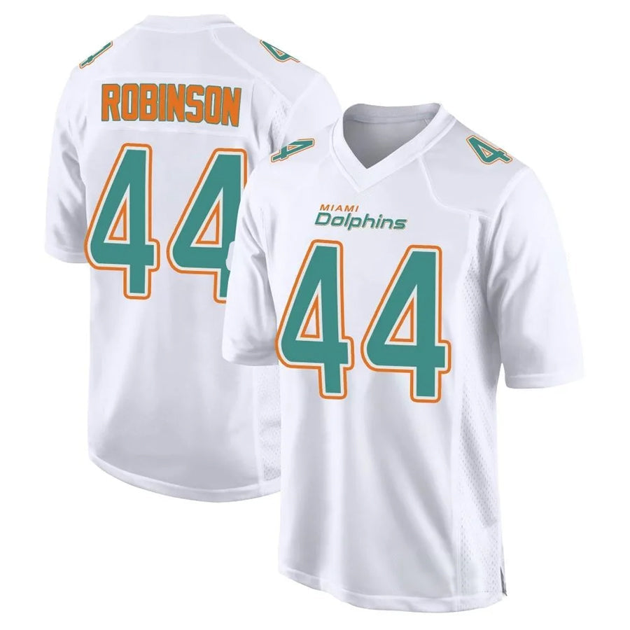 Ndoa M.Dolphins #44 Chop Robinson Player White Foshion Elite Stitched Jerseys