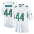 Ndoa M.Dolphins #44 Chop Robinson Player White Home Game Stitched Jerseys