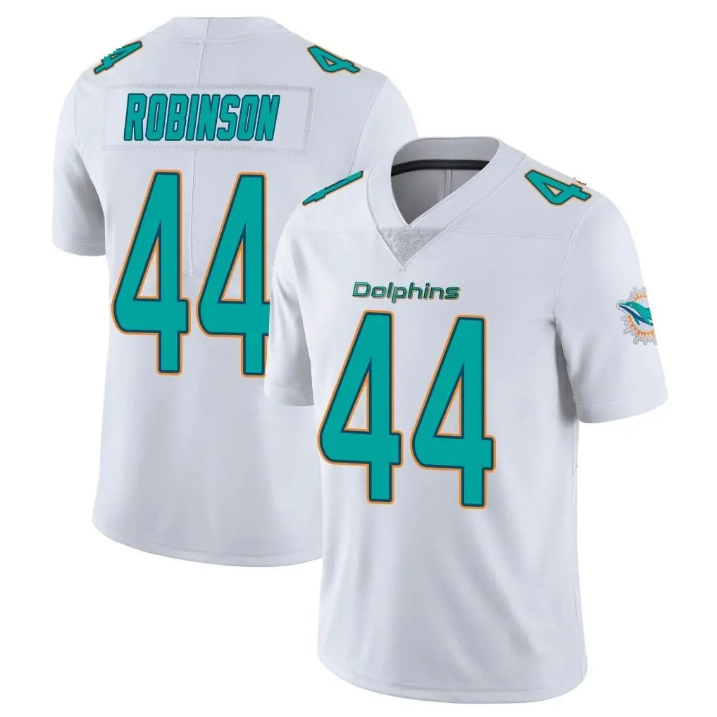 Ndoa M.Dolphins #44 Chop Robinson Player White Limited Vapor Untouchable Home Game Stitched Jerseys