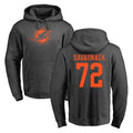 Ndoa M.Dolphins #72 Jonah Savaiinaea Player Darkgray Pullover Hoodies Limited Stitched Jerseys