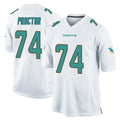 Ndoa M.Dolphins #74 Kadyn Proctor Player White Home Game Stitched Jerseys