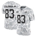 Ndoa M.Dolphins #83 Kevin Coleman Jr. Player Arctic Camo Salute To Service Limited Game Stitched Jerseys