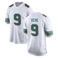 Ndoa M.Dolphins #9 Joshua Uche Player White Limited Home Game Stitched Jerseys