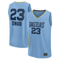 Ndoa M.Grizzlies #23 Cedric Coward Light Blue Fast Break Replica Player Stitched Jerseys- Statement Edition