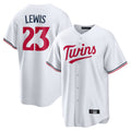 Ndoa M.Twins #23 Royce Lewis Player White Home Game Stitched Jerseys