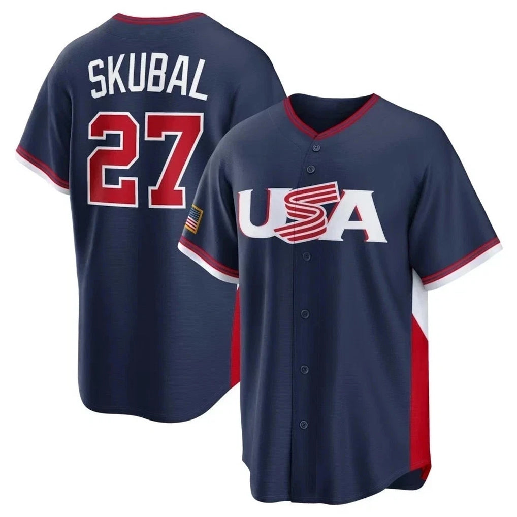 Ndoa M.Twins #27 Ryan Jeffers Player Navy USA 2026 World Classic Limited Home Stitched Jerseys
