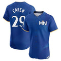 Ndoa M.Twins #29 Rod Carew Player Royal City Connect Limited Elite Home Stitched Jerseys