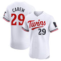 Ndoa M.Twins #29 Rod Carew Player White Home Limited Elite Stitched Jerseys